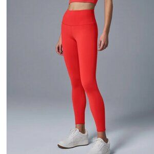 7/8 High-Waist Airbrush Legging ALO color red hot summer  size small
